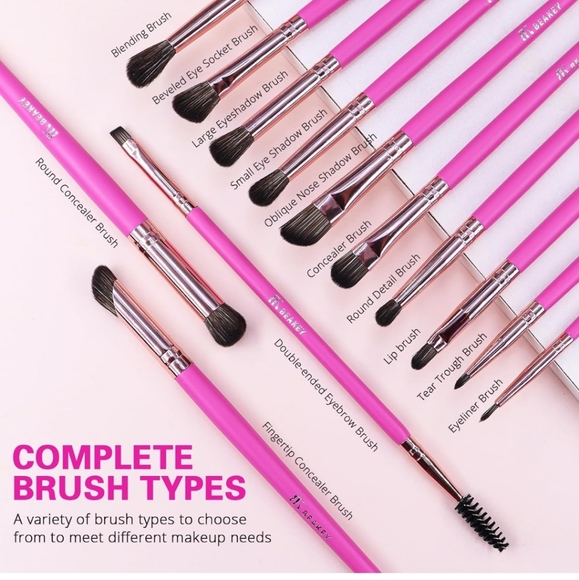 High-End Makeup Brushes Set Professional, 18Pcs - Picture 5 of 8